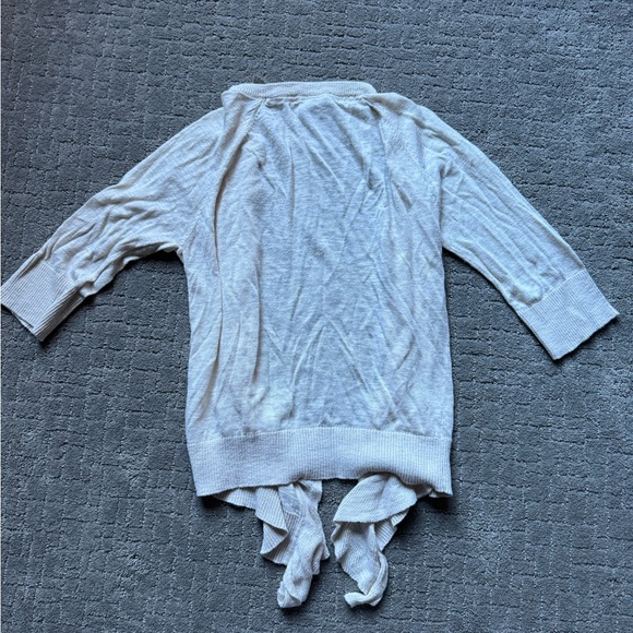 Point Zero cream cardigan size Small - Picture 4 of 4